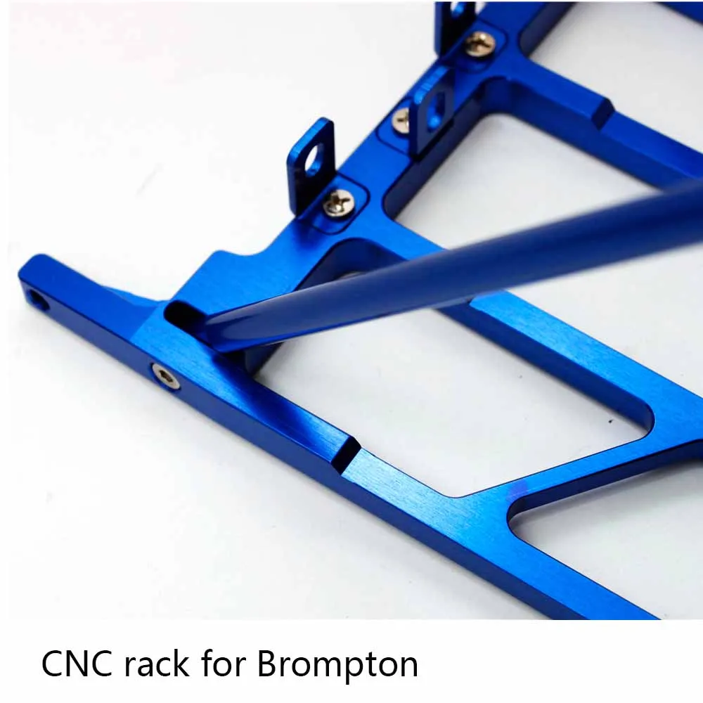 Aceoffix 364 г для велосипеда Brompton CNC Rack SR01 Алюминиевая CNC Rack 6 цветов Brompton полочная рама Ультра части