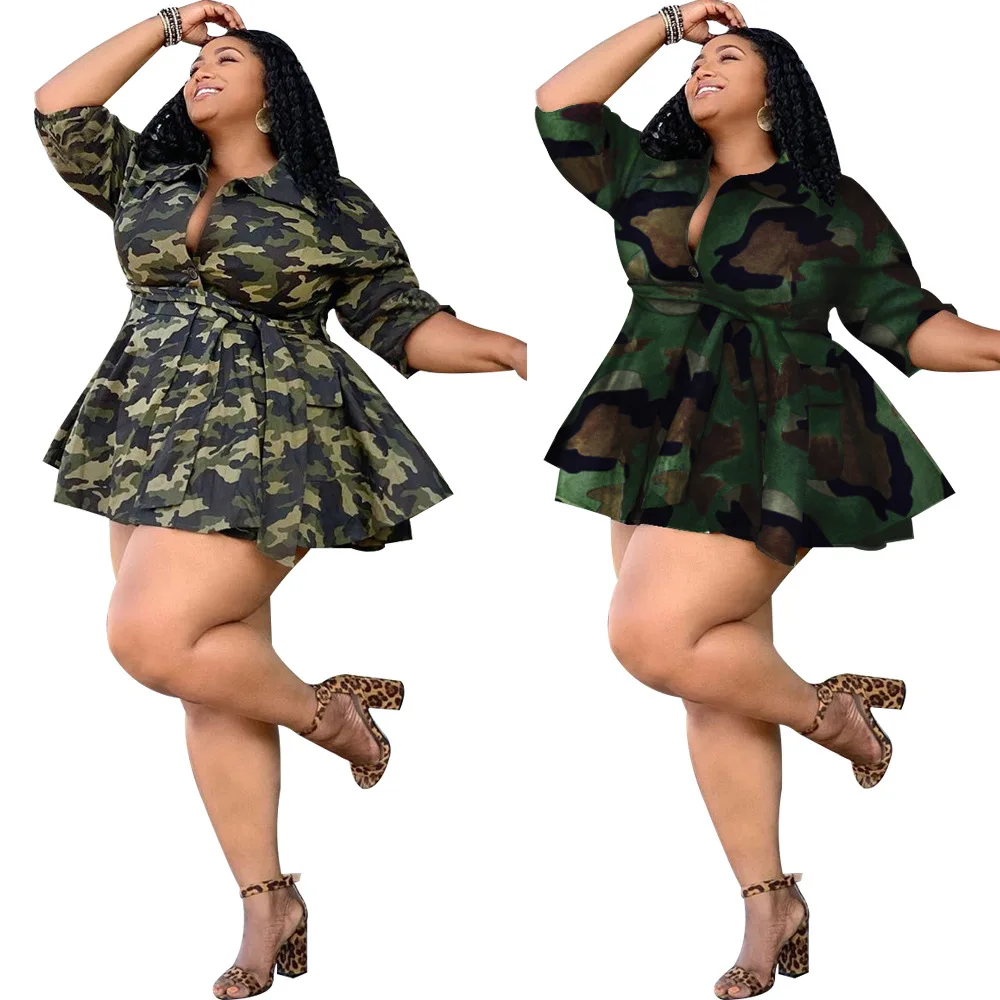 Осенне-зимняя женская куртка, пальто размера плюс, камуфляжные куртки с принтом, пальто