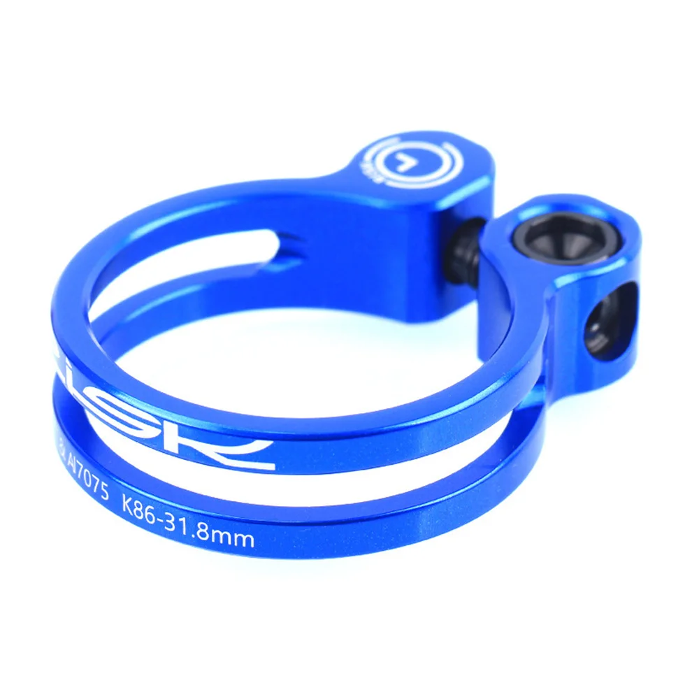 RISK Cycling Seatpost Clampping Ring Collar Clip Aluminum Titanium alloy Components 31.8/34.9mm Optional Diameter