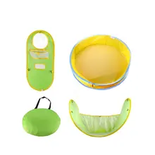 Детская игровая палатка, Пляжная палатка с защитой от ультрафиолетовых лучей, скоростной открытый детский солнцезащитный тент с бассейном, Детские уличные игрушки для кемпинга, тент от солнца