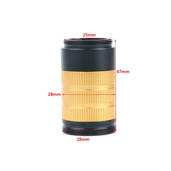 

Agnicy Mini Industrial Video Camera Large Field of View Long Working Distance Lens Large Area High Distance C/CS Interface 50X