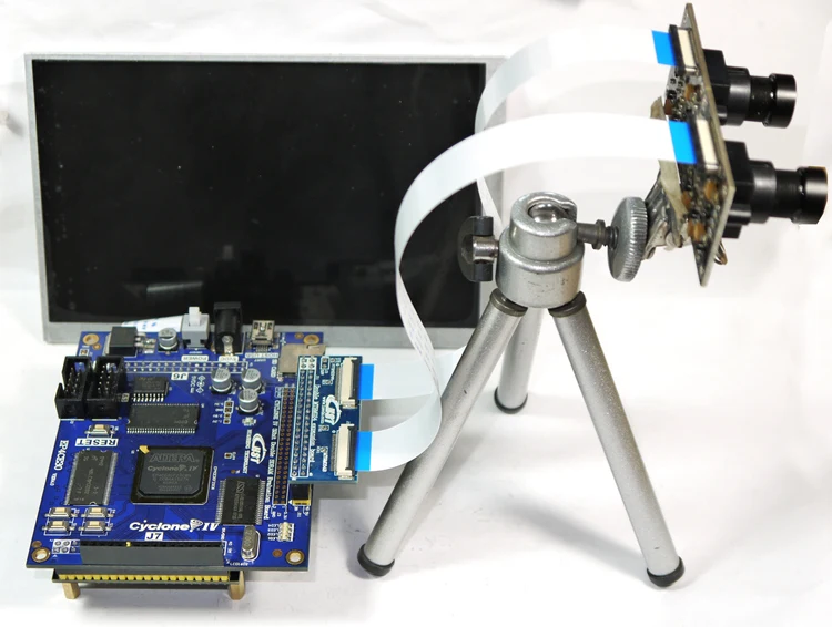 Для MT9M034 бинокулярное стереовидение hd FPGA USB2.0 система сбора и разработки видео