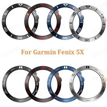 

For Garmin Fenix 5X/Fenix 5X Plus Anti-scratch Protection Ring Smart accessories For Garmin Fenix 5X Bezel protective Cover