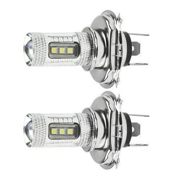 

100W LED Headlight Super bright 1800LM 8000K DC 12V-24V Tail lights Bulbs 2Pcs