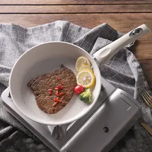 Омлет антипригарный японский стиль утолщенная сковорода с длинной ручкой для жарки яичный горшок стейк алюминиевая индукционная плита кухонный инструмент портативный