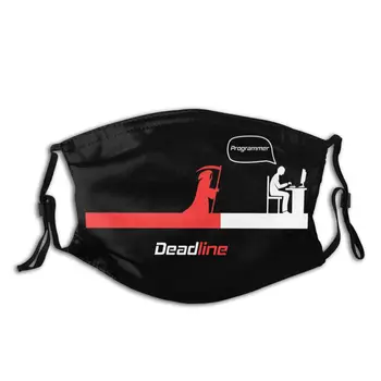 

Computer Code Programmer Filters Inside Face Mask New Respirator Anti Haze Mouth Protection Cover