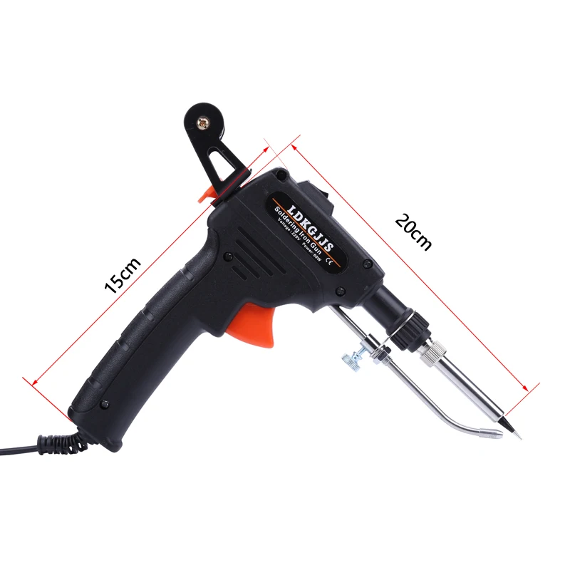 110V/220V 60W US/EU Automatically Send Tin Gun Hand-held Internal Heating Soldering Iron Solder Welding Repair Tool