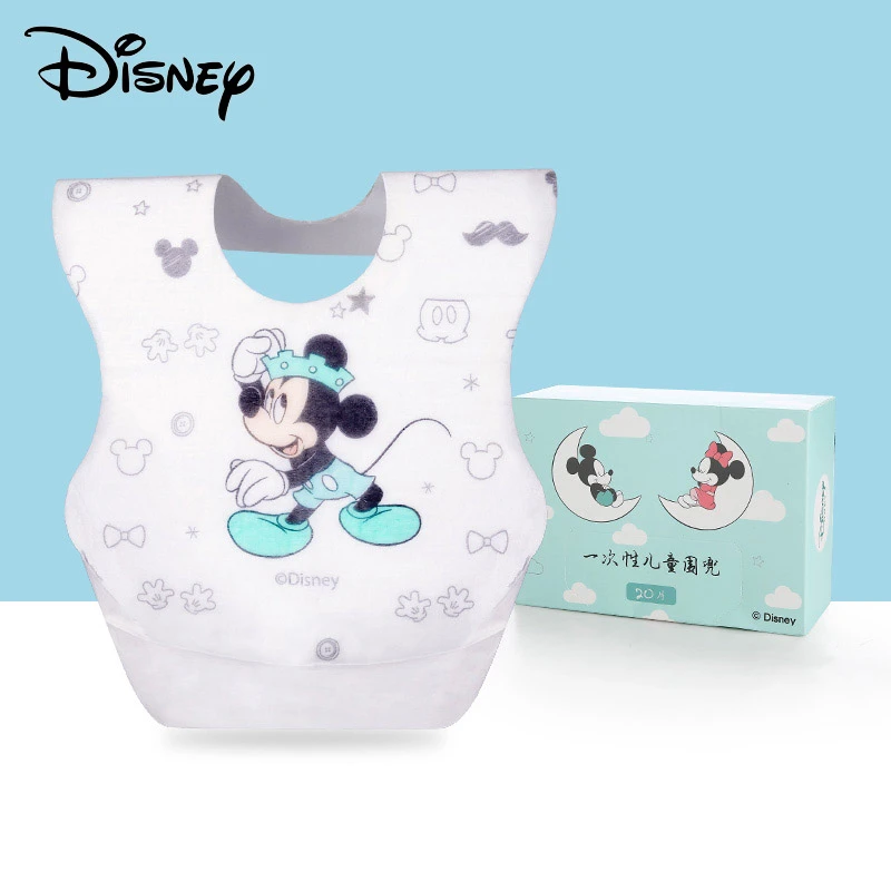 Disney Bebe Impermeable Bavoirs Jetables Mickey Minnie Mignon Dessin Anime Bavoirs Ventilation Multi Usages Bavoir Lavage Gratuit Roter Chiffons Aliexpress