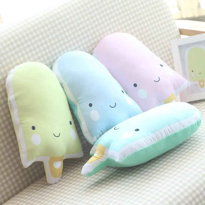 1 шт. 33 см kawaii Popsicle Кукла Плюшевая Игрушка Мягкие креативные Детские успокаивающие куклы милая плюшевая подушка для детей девочек подарок на день рождения