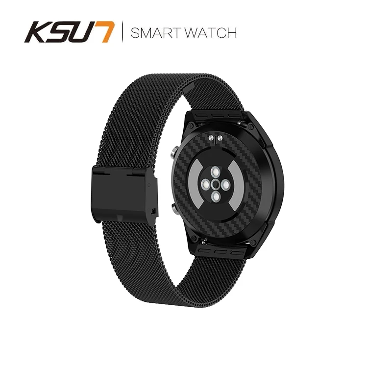 KSR901 ЭКГ монитор сердечного ритма Смарт-часы IP68 Водонепроницаемый фитнес-трекер кровяное давление умный Браслет