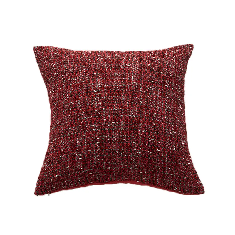 

Moroccan style woolen weaving home cushion covers red pillow case 45*45 50*50 no core cuscini divano pillow covers for sofa X101