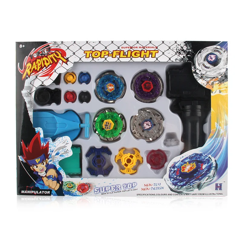 Beyblades Burst fusión de metales niños, juguetes con lanzadores dobles, Bayblade de mano, juguete clásico Bey Blade, regalo para niños|Trompos| - AliExpress