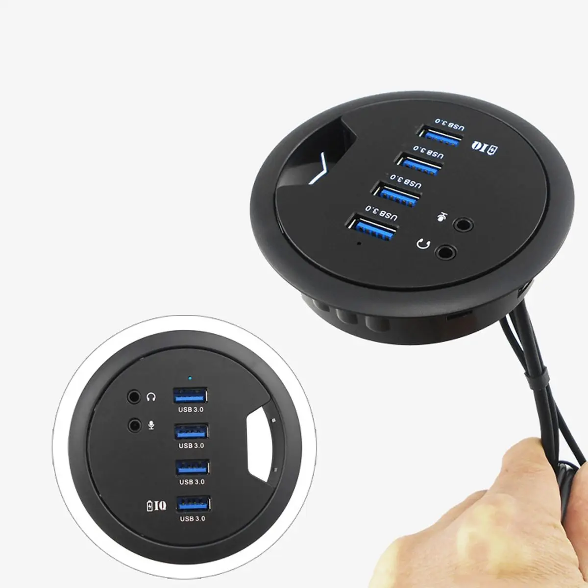 5 типов устройств для зарядки в настольные концентраторы USB 3,0/2,0 концентратор адаптер для Macbook внешний стерео звук комбинированный зарядный ридер карта