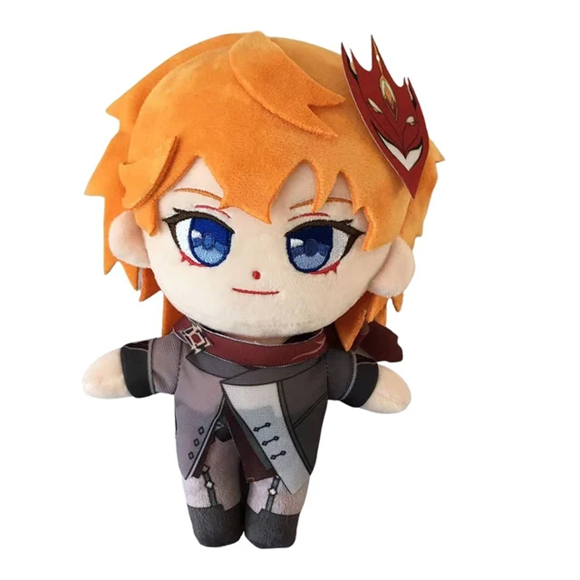 Genshin Impact Plush Arataki itto Ganyu Morax Zhong Li Xiao Tartaglia Kaedehara Kazuha Gorou Hu Tao Soft Doll Pillows Kids Gifts 5