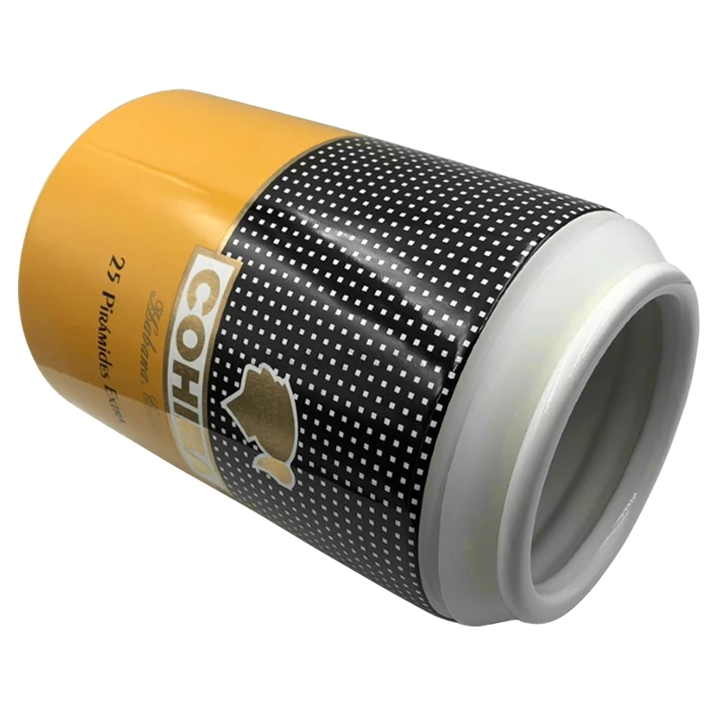 COHIBA мелкий фарфор 5-10 пальцев трубка для сигар пирамиды дополнительная банка коробка для сигар сигарета Humidor держатель для хранения табака