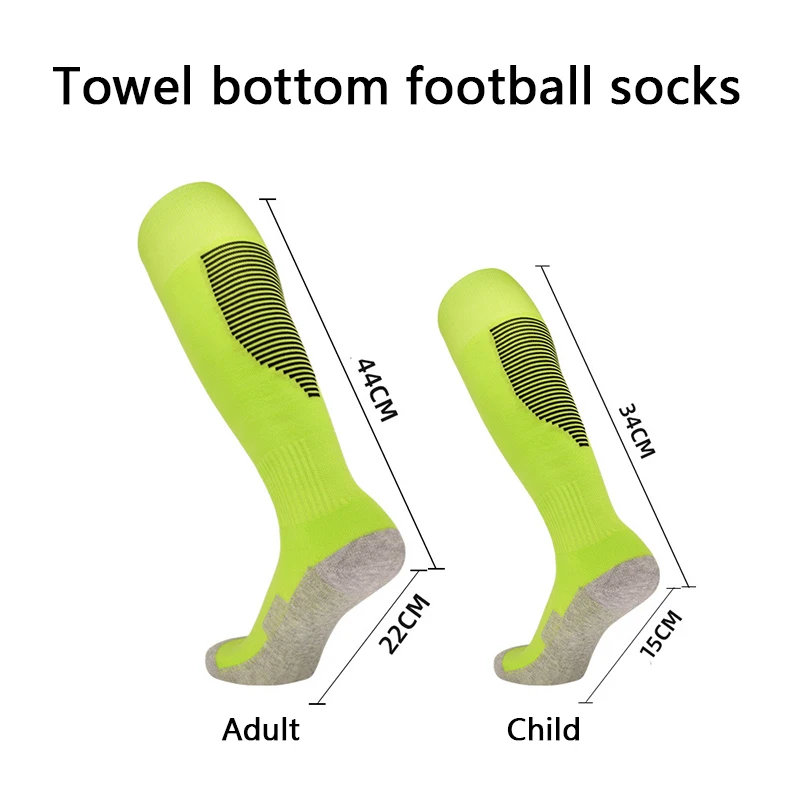 Compression Socks Unisex Shock Absorption Wear-Resistant Sweat-Absorbent Football Stockings Outdoor Basketball Soccer Calcetines compression socks,soccer socks