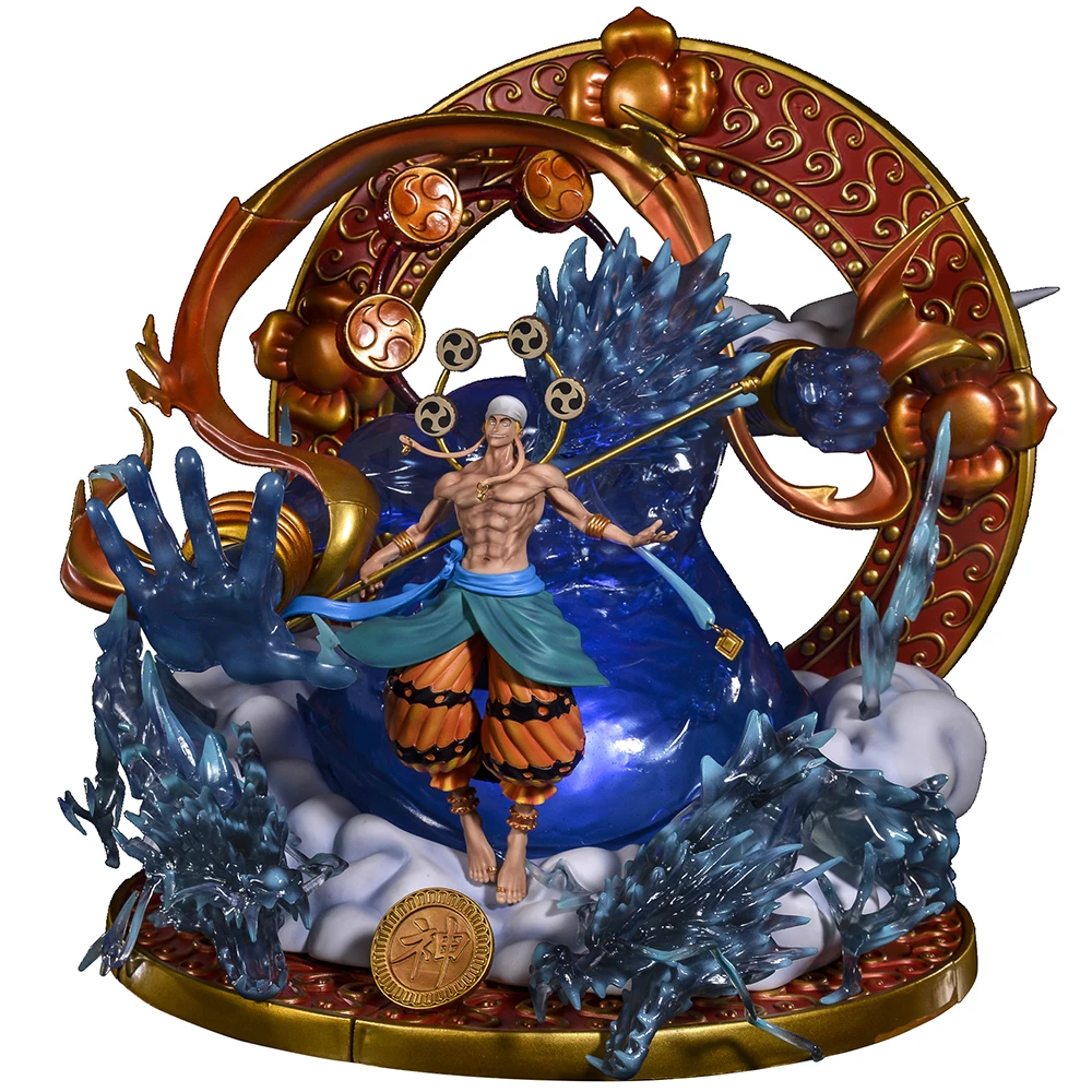 One Piece GK God экшн фигурка Enel Anime Figma Зоро Луффи большая модель статуя коллекционные