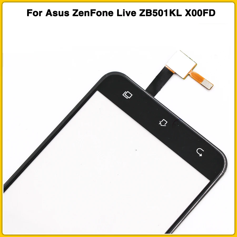 Сенсорный экран для Asus ZenFone Live ZB501KL X00FD A007 5," сенсорная панель дигитайзер Датчик Внешний стеклянный объектив