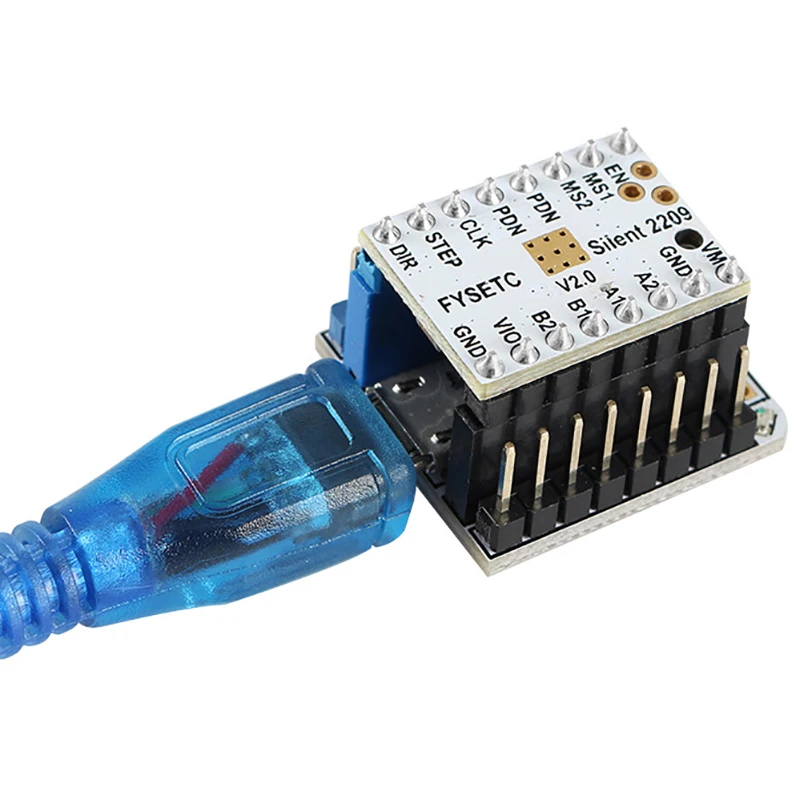 Аксессуары для 3d принтеров Tmc2209V2.0+ тестер Usb к последовательному порту модуль тихий привод адаптер
