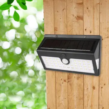 

44 LED Human Body Induction Lamp Garden Outdoor Hallway Solar Power Light