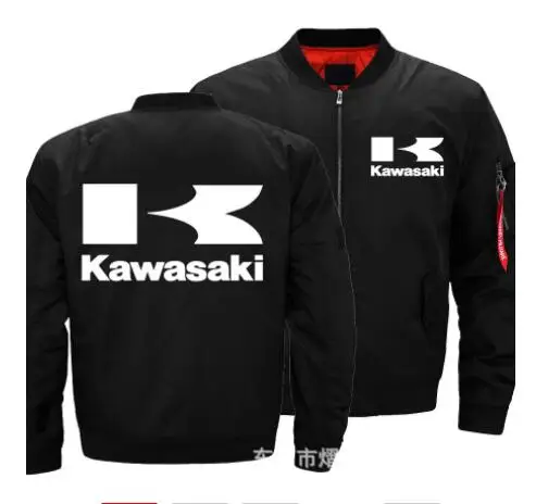 KAWASAKI Ma1 куртка-бомбер Kanye West Tour Pilot Верхняя одежда Мужская армейская зеленая японская куртка-летная куртка военно-воздушные силы KA - Цвет: 1
