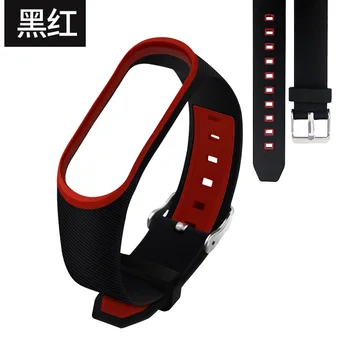 

Soft silicone Mi Band 3 4 Strap 4 3 wrist strap for Xiaomi mi band 3 4 Silicone Miband 3 4 accessories correa Mi 3 replacement