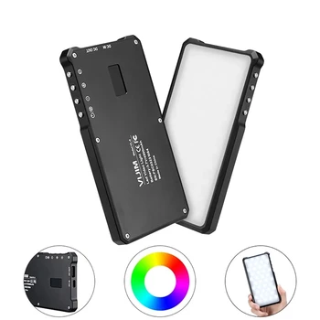 

VIJIM VL-3 Portable RGB LED Video Light Photography Fill Light 3000K-6500K CRI95+ Dimmable 6 Lighting Effect Modes