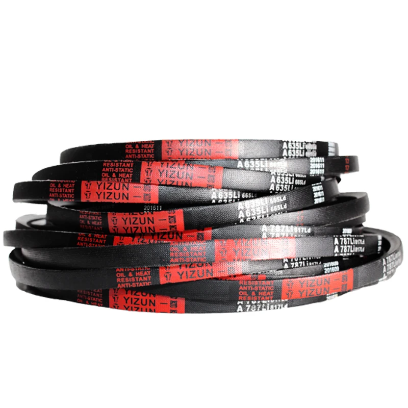 Rubber Belt transmission drive belt YIZUN A Type A880~1067mm Hard Wire Rubber Drive Inner Length Girth Industrial Transmission Agricultural Machinery V Belt