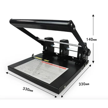 Buy DC-1003S Manual Three-hole Punching Machine Heavy Metal Manual Three-hole File Punching Knife