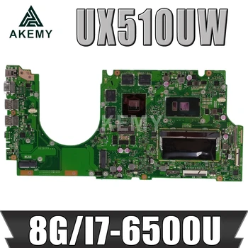 شراءUX510UW اللوحة الرئيسية لجهاز الكمبيوتر المحمول ASUS UX510UWK UX510UW UX510U U5000U UX510UXK اللوحة الأم للكمبيوتر المحمول I7-6500U GTX960M / 4GB DDR4-8GB-RAM