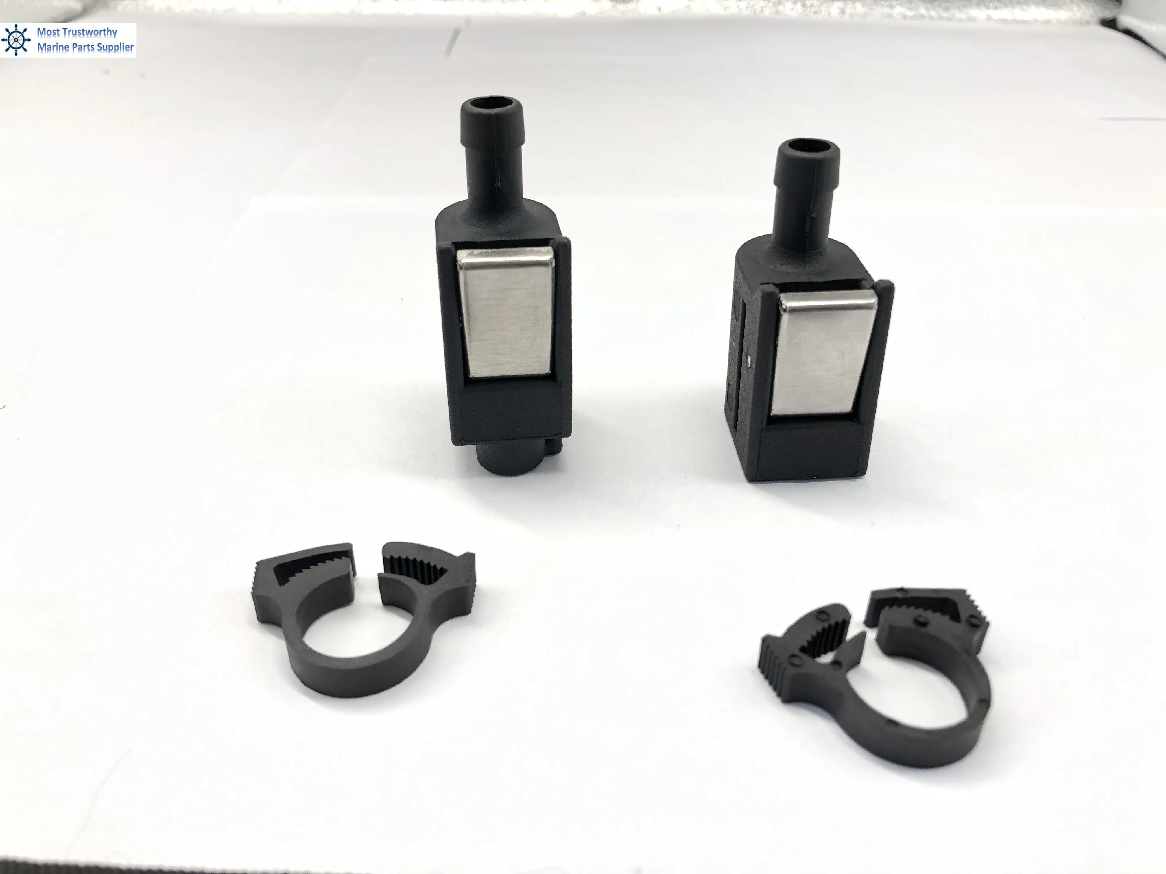 Fuel line hose connectors Clips for mercury mariner yamaha outboards 5/