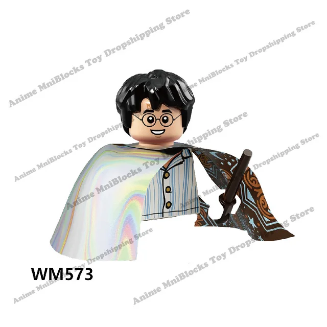 WM6040 WM6041 WM6059 Movies plastic Harried mini bricks action figure building blocks Assembly Toys for children birthday gifts WM573