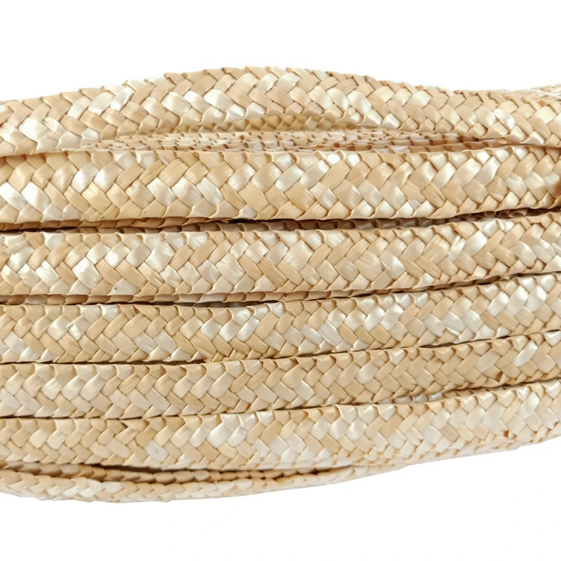 50M Natural Wheat Straw Weaving Rattan Home DIY Handmade Weaving Crafts Decoration Knit And Repair Chair Table Basket Tool