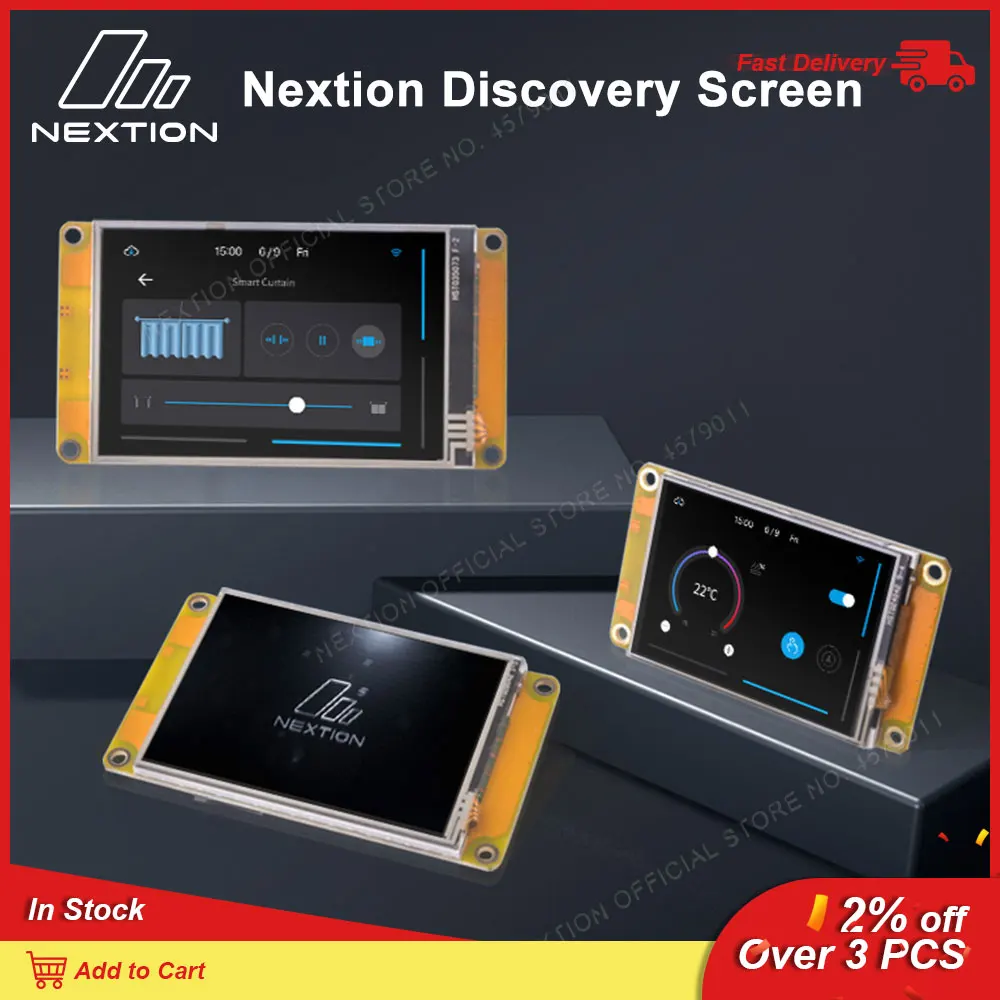 Nextion 2 4 2 8 3 5 discovery series hmi resistive touch display