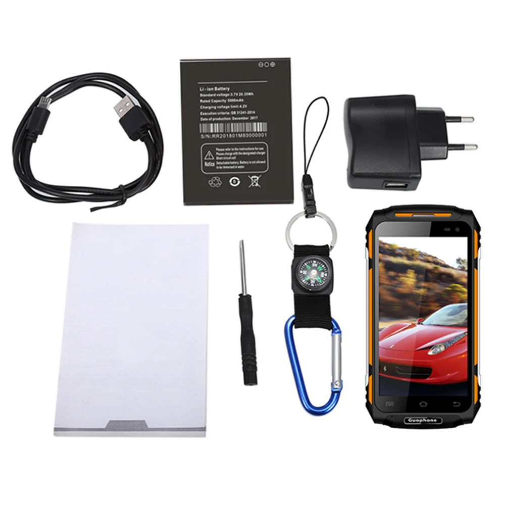 Смартфон Guophone X2 на Android 5 0 4 ядерный процессор MTK6737 экран 5500 дюйма 2 гб + 16 гб|android
