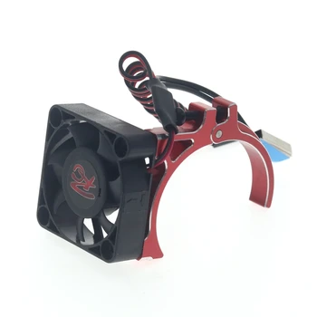 

HOT-Upright Motor Tornado Heatsink 42mm Motor Cooling Fan Radiator for 4274 4268 1515 1512 Motor(Red)
