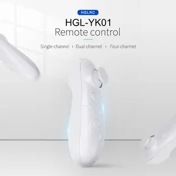 

HGLRC YK01 2.4G 50m Remote Controller with Receiver for Multiple Devices Electric Surfboard Skateboard RC Boat Tank RC Robot Car