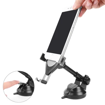 

Car Phone Holder Green TPU Nano Silicone Suction Cup Super Sticky 360 Degree Rotating Bracket