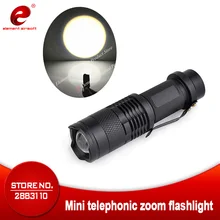 Element Airsoft Мини телескопический зум вспышка светильник Softair светодиодный Ztac Тактический оружейный светильник s охотничья лампа винтовка Воздушный пистолет светильник EX421