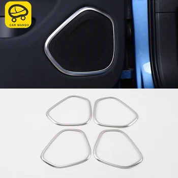 

CAR MANGO For Volvo XC60 2017-2020 Auto Car door loudspeaker frame trim cover sticker accessories