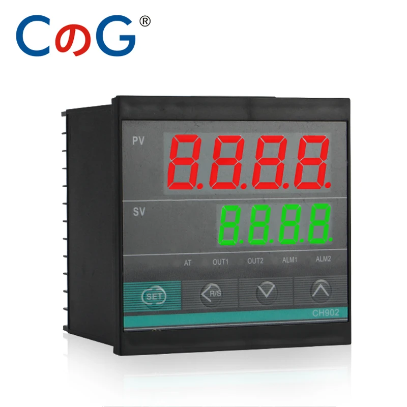 

CG CH902 96x96mm Multy Input K E J PT100 0-10V 4-20mA Voltage PID Output SSR Relay AC 220V 24VDC 380VDC Temperature Controller