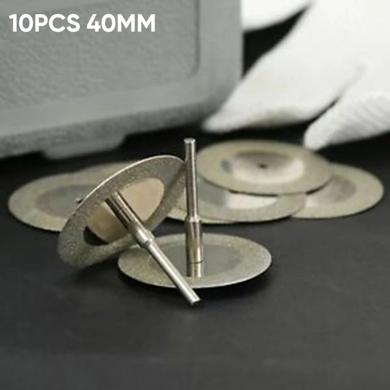 10X40 мм Мини алмазная полировка пилы отрезное колесо диск роторный инструмент