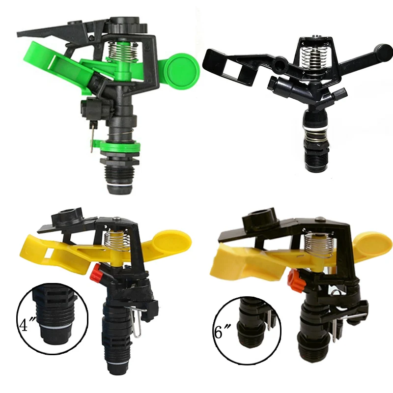 360 Degree Adjustable Plastic Spray Nozzle Garden Water Sprinkler Greening Rotatable Sprayer Lawn Irrigation 1Pcs | Дом и сад
