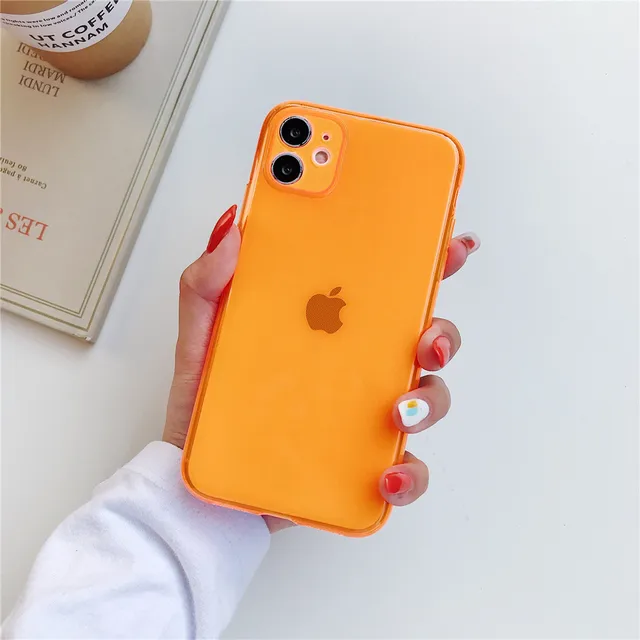 ins Fluorescence Sport Brand White label Phone Case for iPhone 14 13 12 11 Pro X XS MAX XR 7