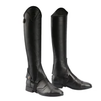 half-chaps  Leather half-chaps for men and women, comfortable and breathable Knight equipment  Protect knight leg 2