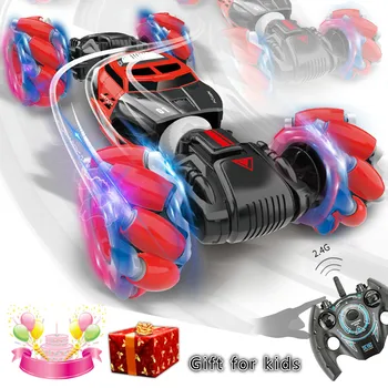 

RC Stunt Car 1:16 4WD Light Music High Speed Tumble Crawler Vehicle Twisting Vehicle Drift Car Rotating Tumbling Gifts for boy