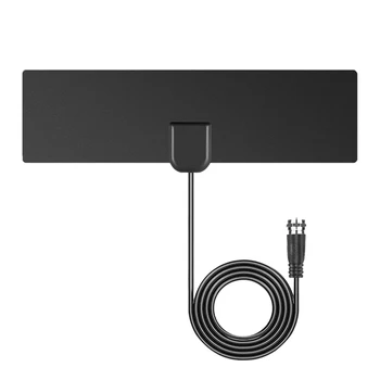 

T03 1080P 4K Antenna Digital Hdtv Ultra Thin 50 Miles Range Indoor Tv Antenna Not Included Amplified