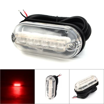 

Marine Boat 6 LED Underwater Light 12V Red Waterproof Surface Mount Light