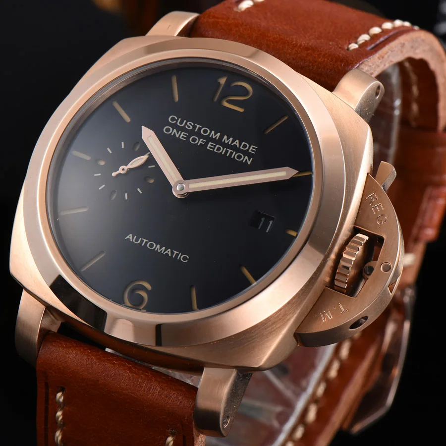 

Men's multi-function luminous small seconds calendar automatic mechanical watch swimming waterproof 42MM NH666