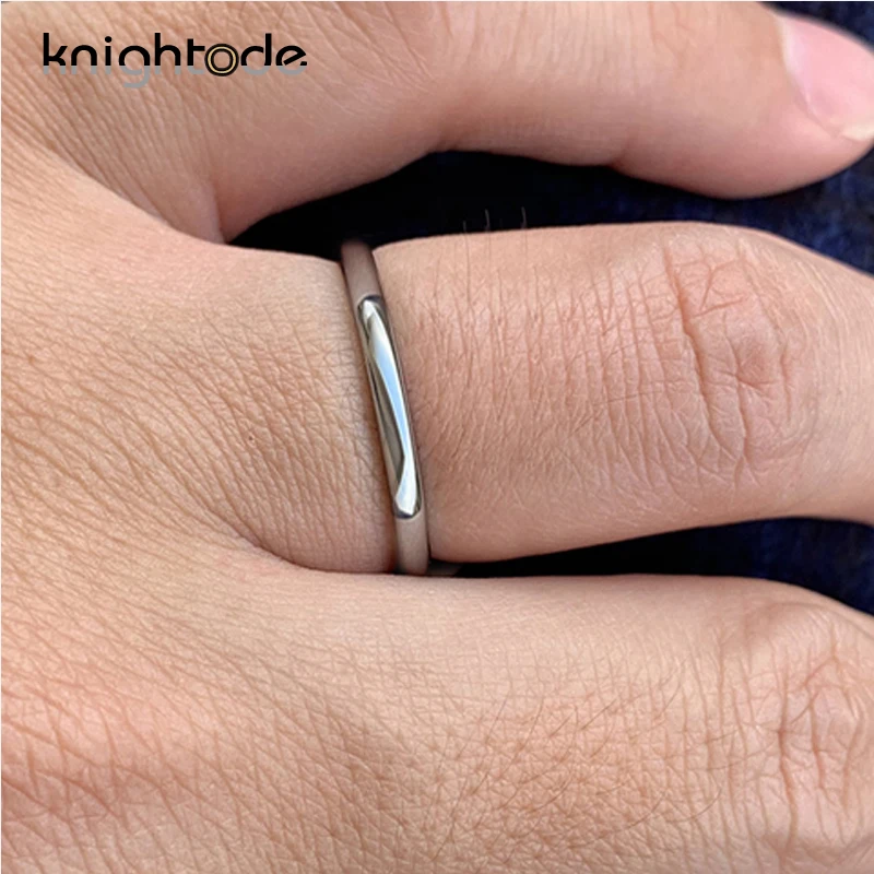 High Quality Tungsten Carbide Ring Wedding Engagement Ring For Men Women Domed Band Polished Shiny Comfort Fit 8/6/4/2mm 6